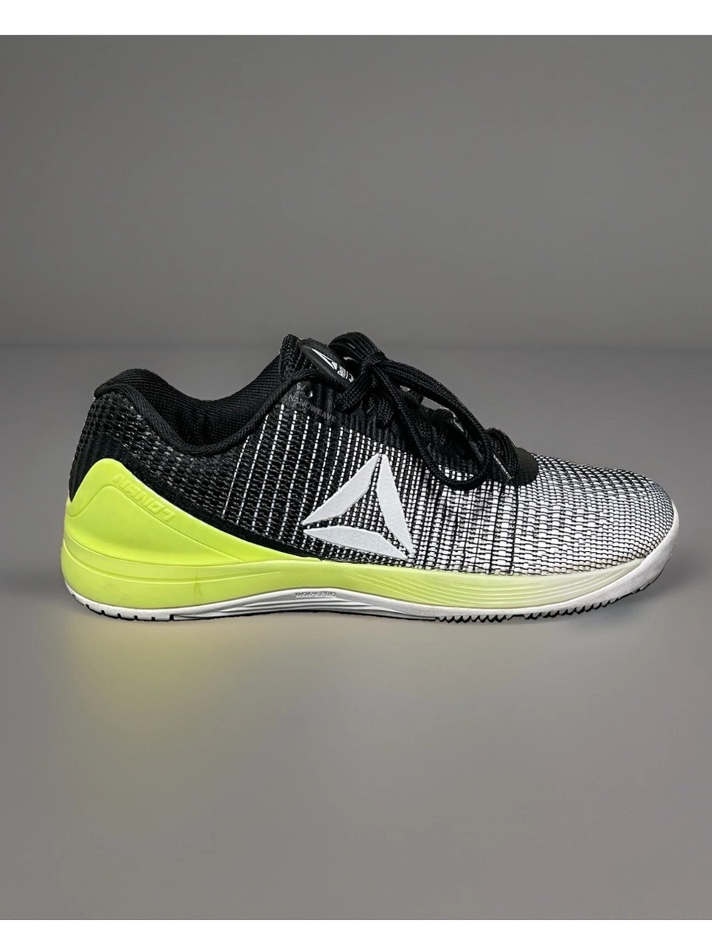 Reebok Crossfit Nano 7.0 Women's White/Black/Volt Cross-Training Shoes Sz 9.5
